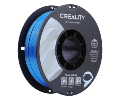 Filament do drukarki 3D CREALITY Filament CR-Silk PLA  (Niebieski)